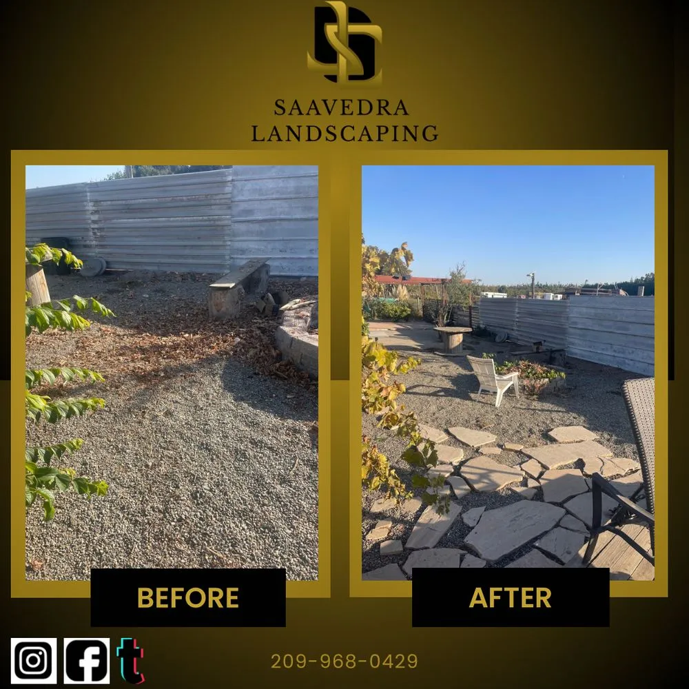 Professional lawn care service with custom design in Modesto, CA by Saavedra Landscaping