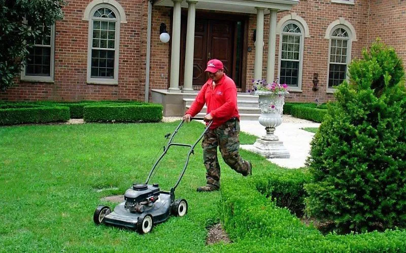 Affordable lawn mowing service with custom design in Sterling, VA by SAB Lawn Landscaping & Tree Service