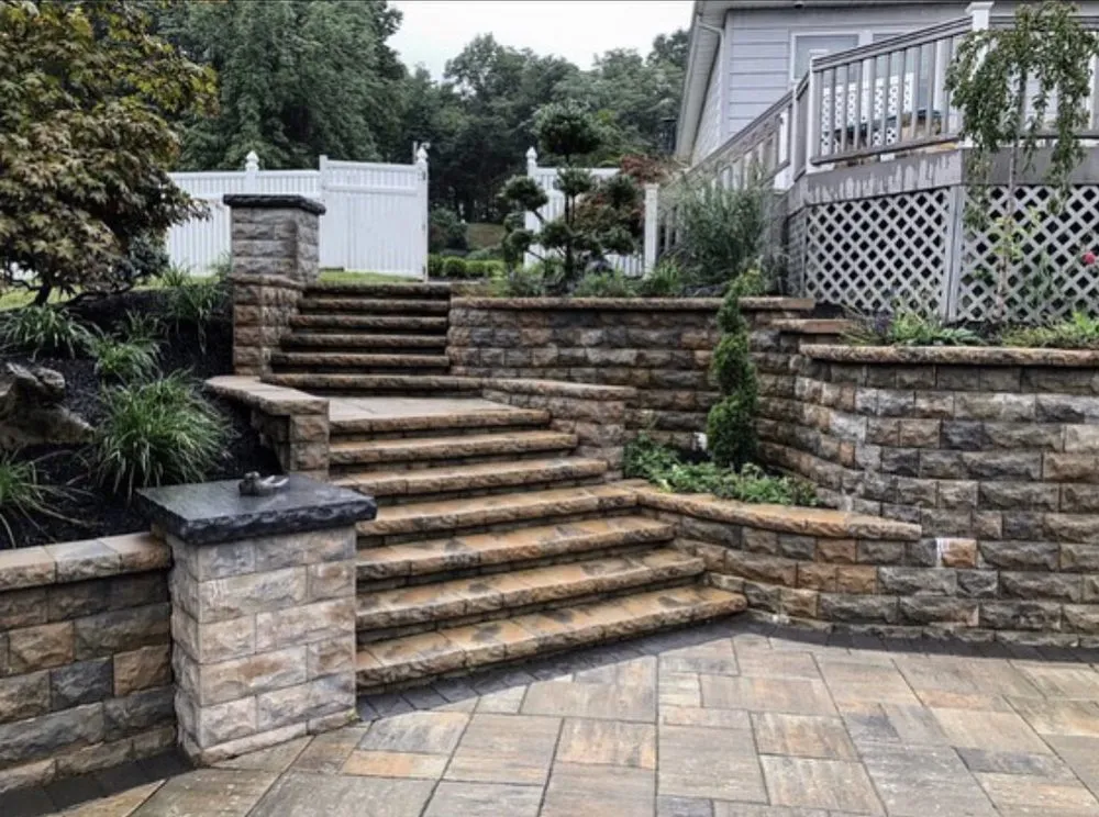 Professional outdoor landscaping for beautiful yards in Howell, NJ by Sabba's Landscaping
