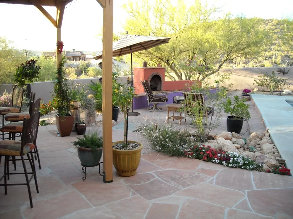 Affordable lawn care service with custom design across Tucson, AZ - Saber Landscapes