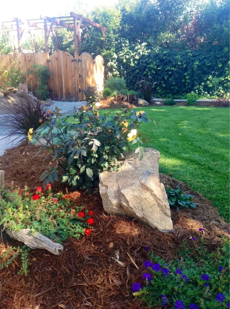 Custom outdoor landscaping in Sacramento, CA by Sacramento Landscaping