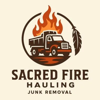 Sacred fire hauling Logo