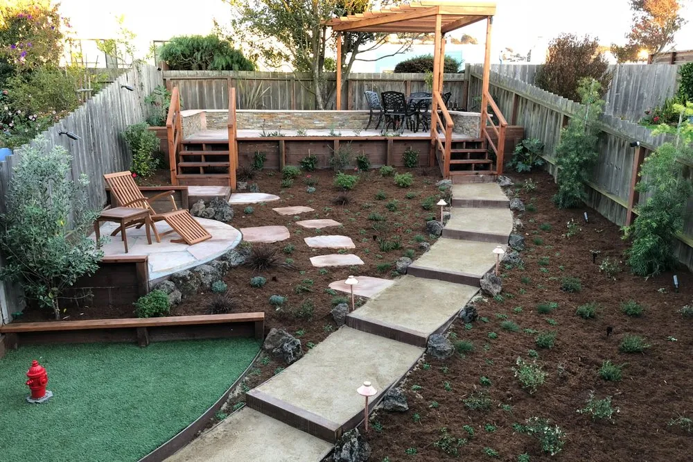 Custom outdoor landscaping for year-round maintenance across San Francisco, CA - Sacred Space Gardens