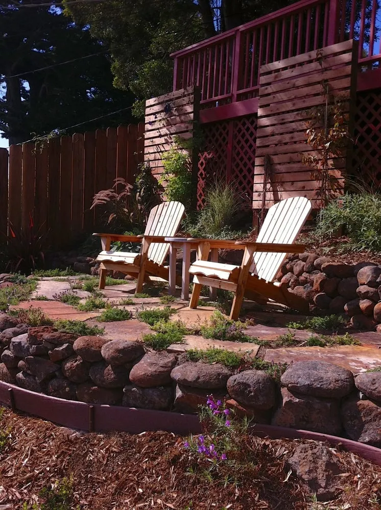 Custom outdoor landscaping for year-round maintenance in San Francisco, CA by Sacred Space Gardens