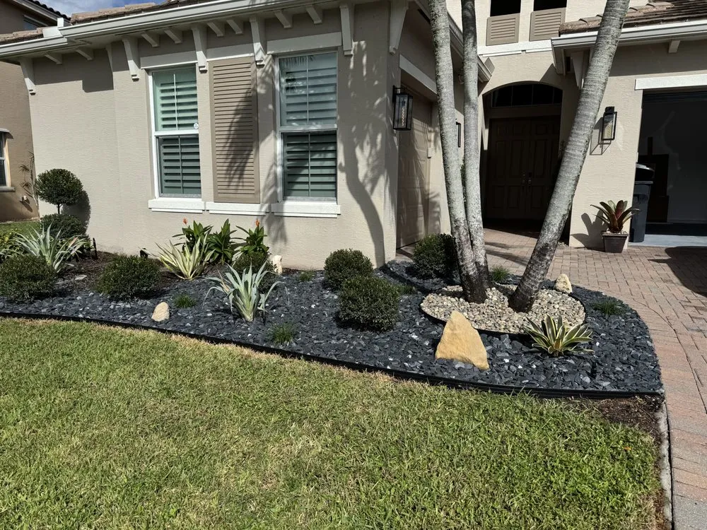 Custom yard maintenance in Wellington, FL - Saddlerock Landscaping