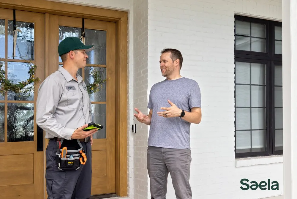 Professional yard cleanup service in Merriam, KS by Saela Pest Control