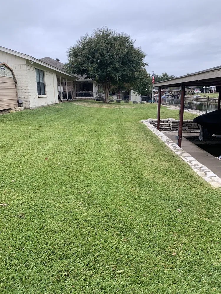 Expert landscaping services in Granbury, TX by Sael's Lawn Care
