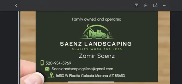 Saenz Landscaping