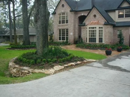 Custom yard cleanup service in Houston, TX by Safari Landscapes