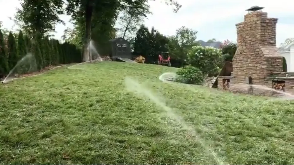 Custom landscape installation in Cookeville, TN by Safari Lawn & Landscape