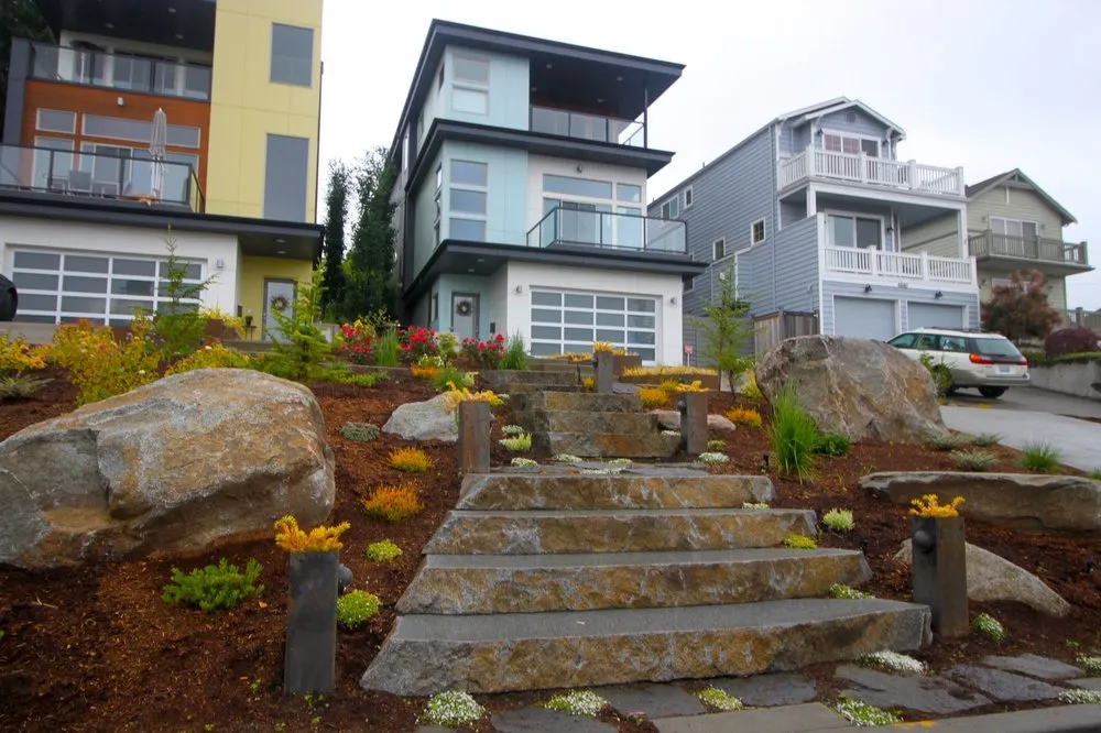 Custom residential landscaping in Seattle, WA - Sage and Stone