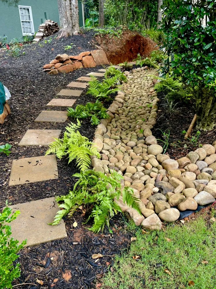 Reliable landscaping services for homes in Lawrenceville, GA by Sage Green Landscaping