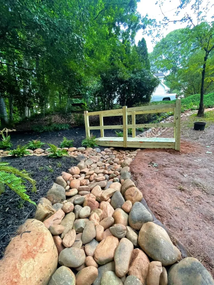 Custom landscape design in Lawrenceville, GA - Sage Green Landscaping