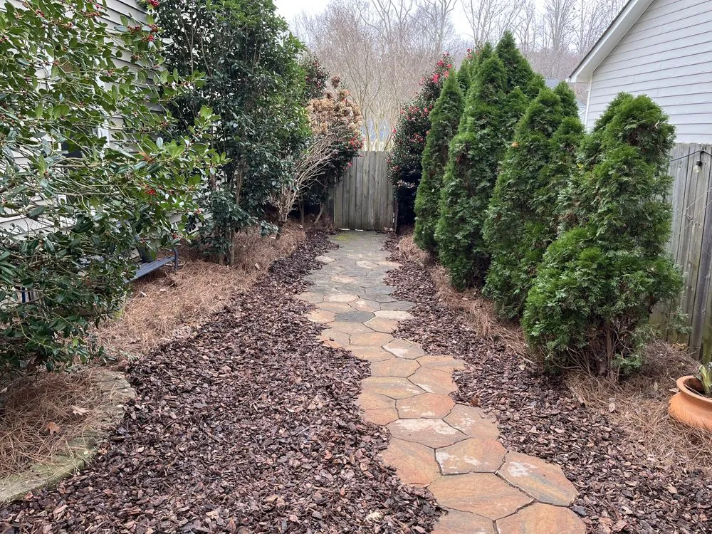 Trusted garden landscaping in Greensboro, NC by Sage Green Lawn Care