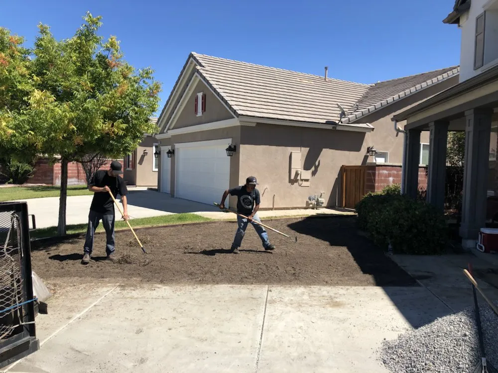 Custom outdoor landscaping in Perris, CA by Sage Landcrafters
