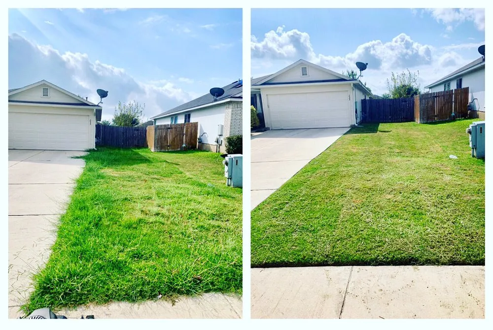 Custom lawn mowing service in Leander, TX by Sage Outdoor Services