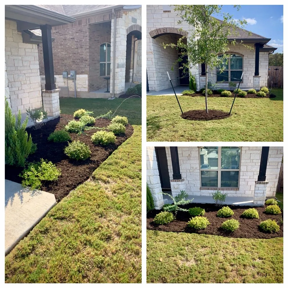 Affordable garden landscaping for homes in Leander, TX by Sage Outdoor Services