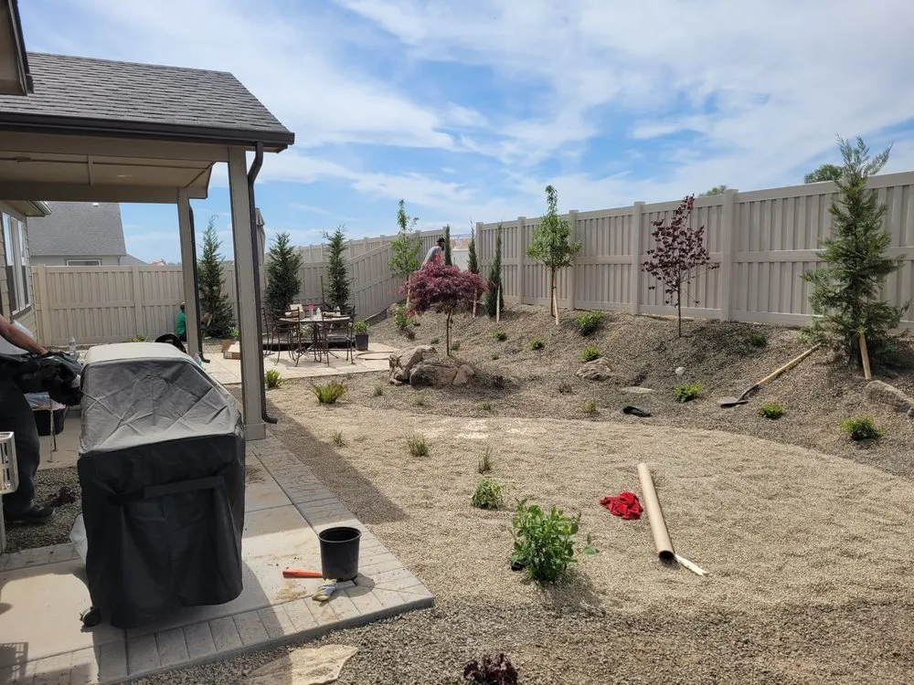 Professional landscape installation in Nampa, ID - Sage Valley Landscaping