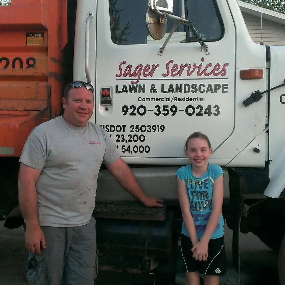Expert residential landscaping for beautiful yards in New London, WI by Sager Services Lawn & Landscaping