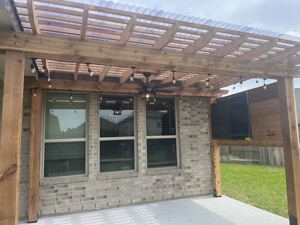 Professional landscape installation for beautiful yards in Spring, TX by Sago's Landscaping