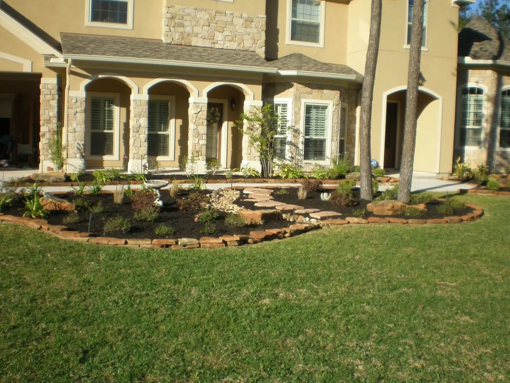 Professional lawn mowing service near you in Spring, TX by Sago's Landscaping