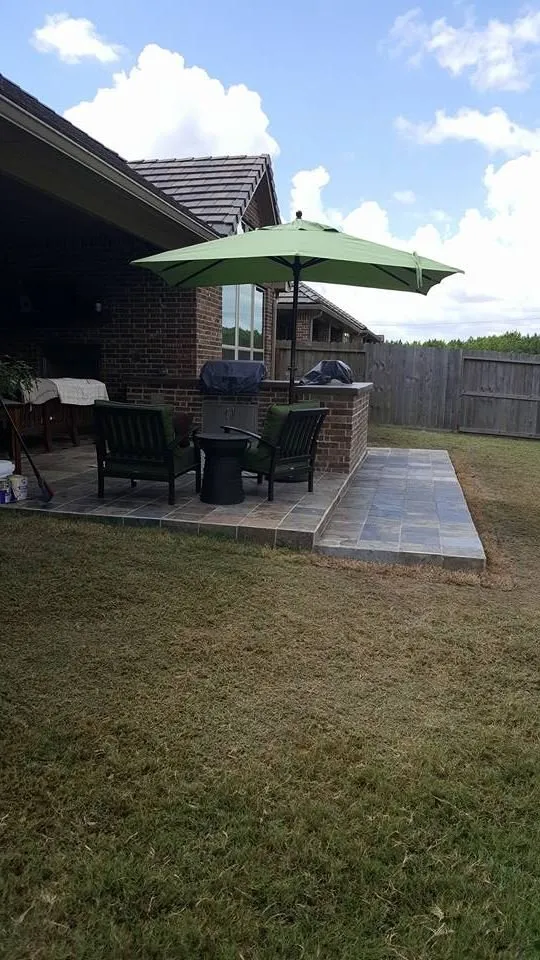 Professional landscape installation in Spring, TX - Sago's Landscaping