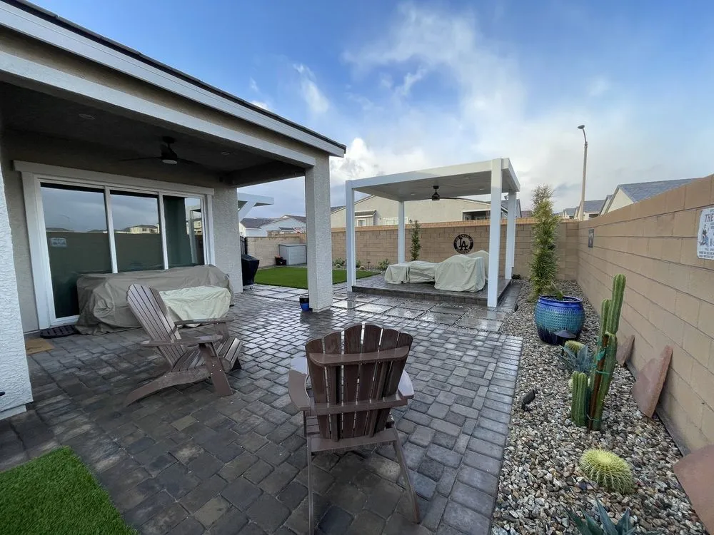 Affordable outdoor landscaping for year-round maintenance in Las Vegas, NV by Saguaro Landscapes