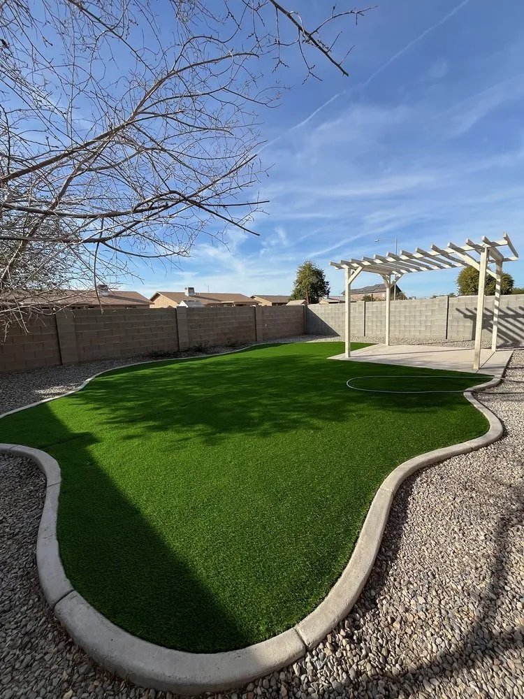 Local yard maintenance in Yuma, AZ by Saguaro Landscaping