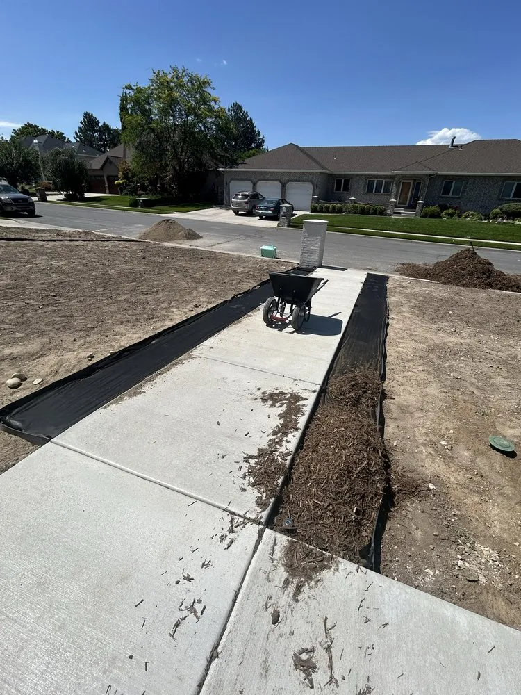 Affordable garden landscaping for residential properties in Pleasant Grove, UT by Said Landscaping