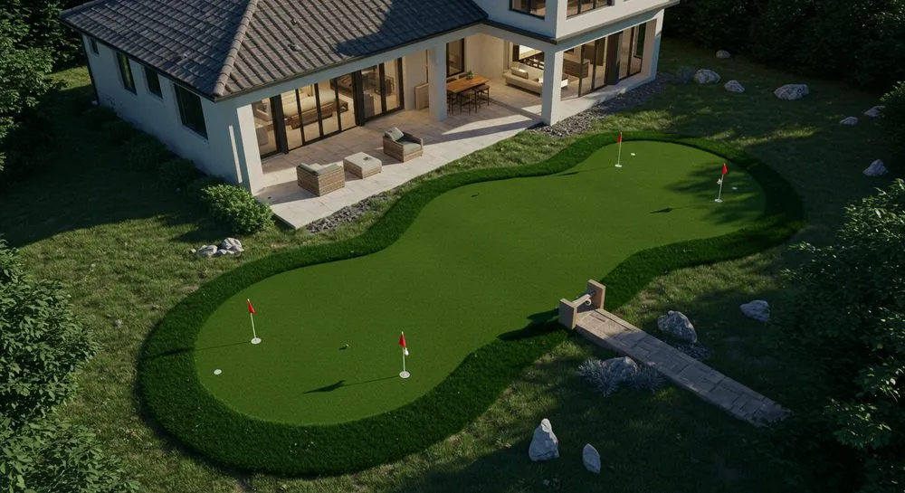 Custom lawn mowing service in Palm City, FL by Sailfish Turf