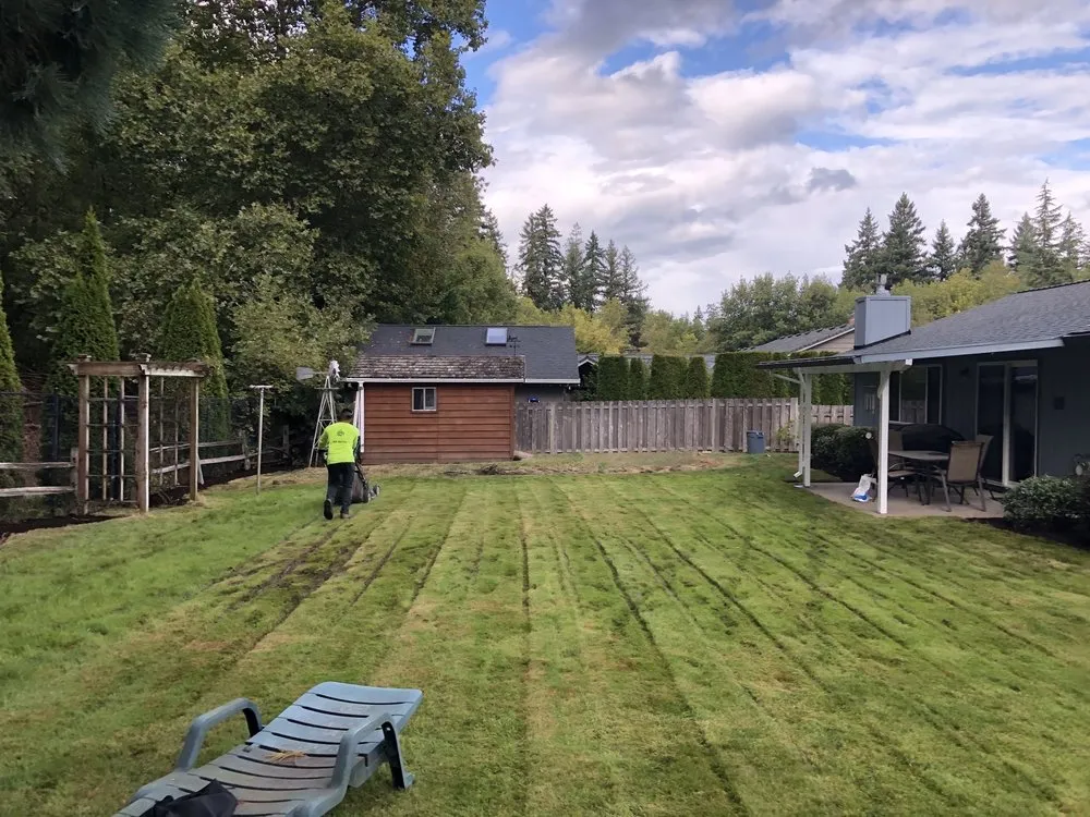 Affordable residential landscaping for year-round maintenance in Woodburn, OR by Saints Maintenance