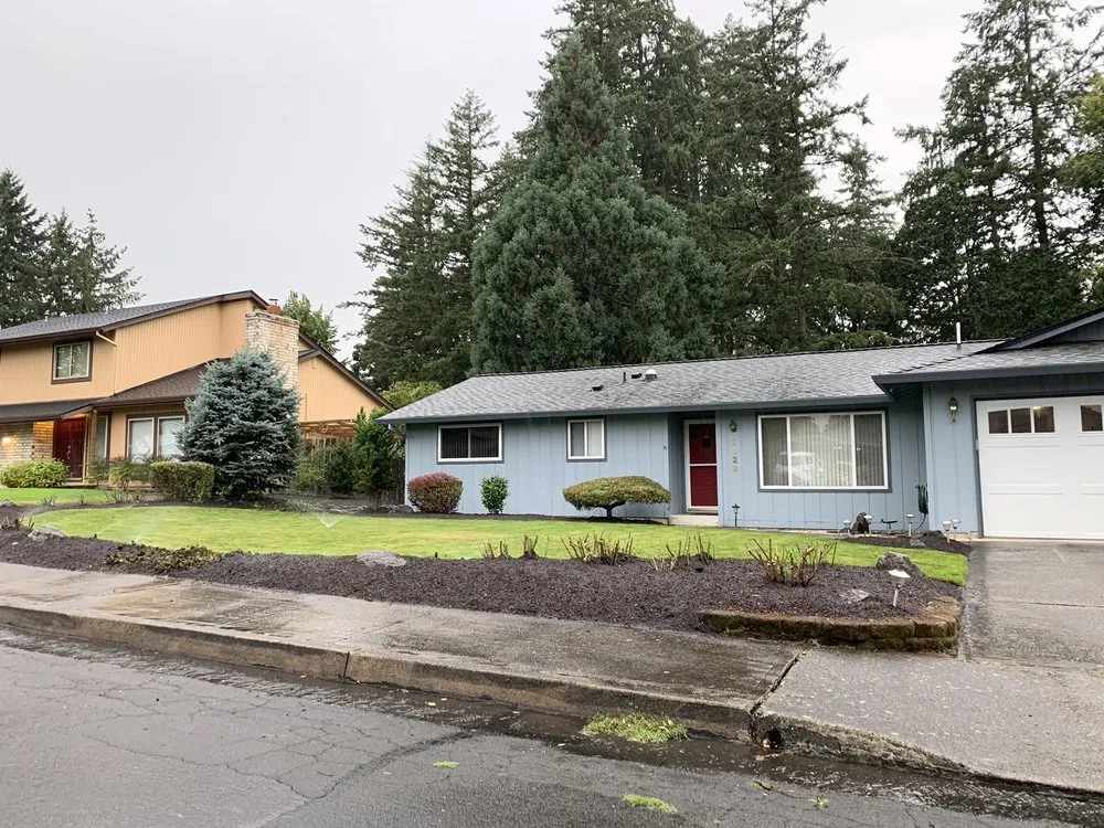 Expert residential landscaping in Woodburn, OR by Saints Maintenance