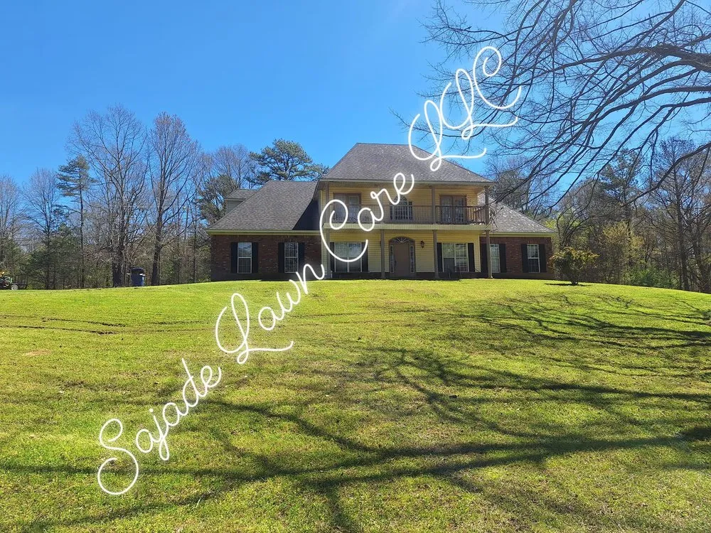 Custom outdoor landscaping for residential properties in Lexington, MS by Sajade Lawn Care