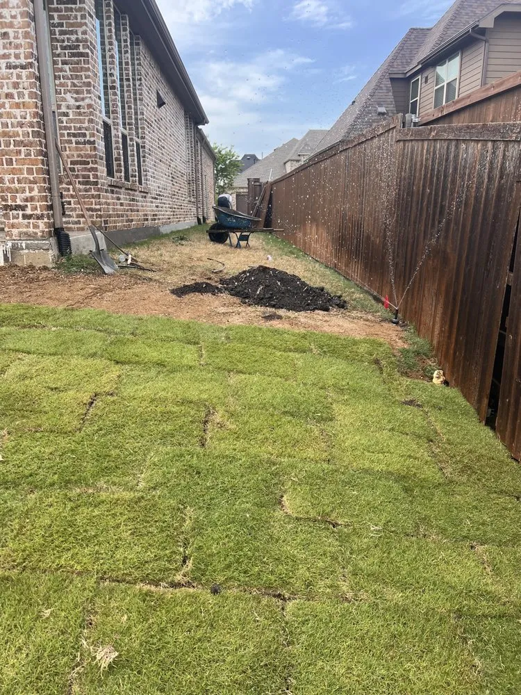 Trusted garden landscaping in Haltom City, TX by Salas Construction
