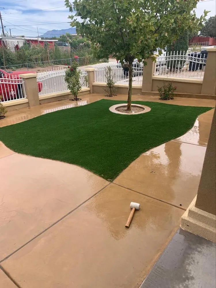 Professional garden landscaping for homes across Albuquerque, NM - Salas Landscaping