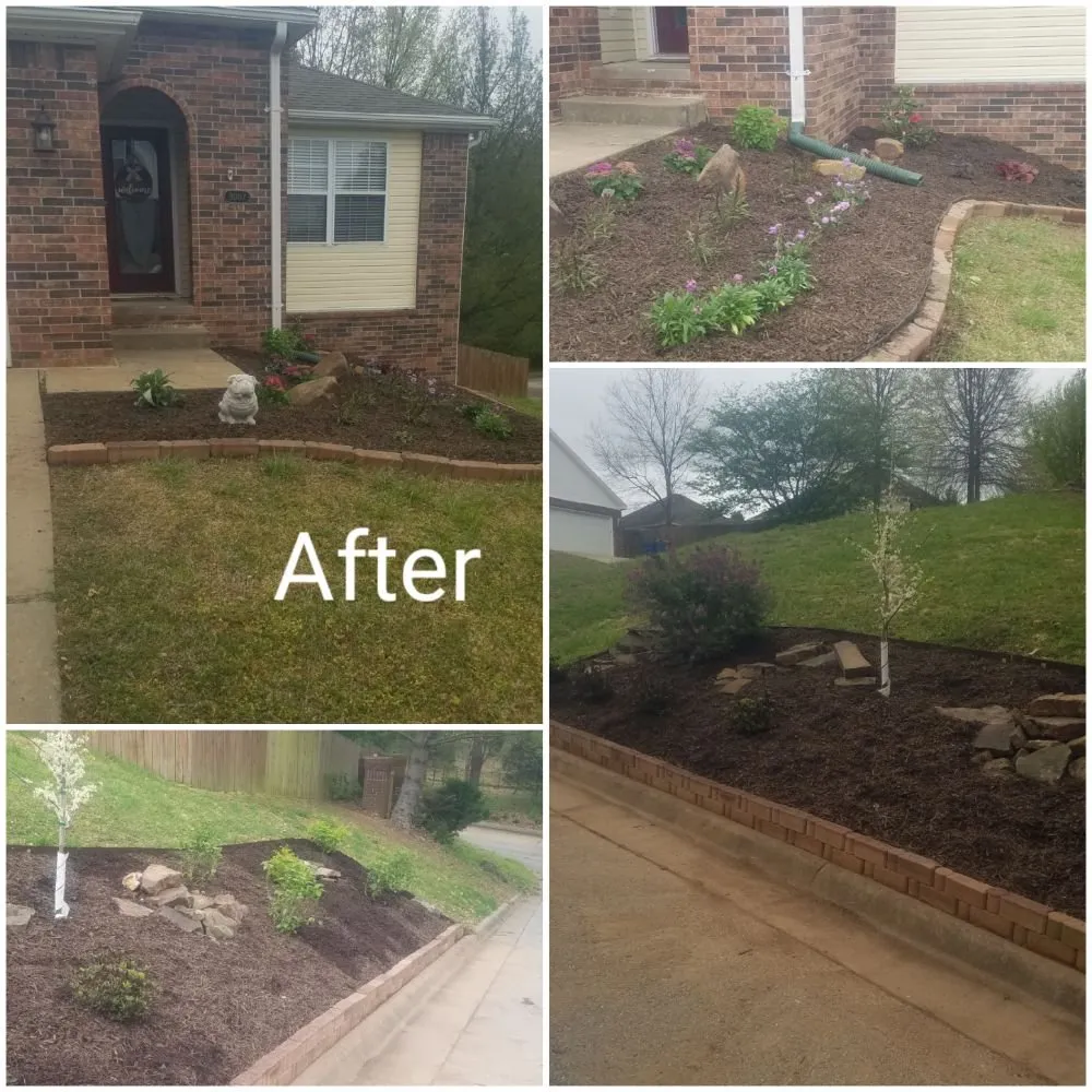 Affordable landscape design near you in Springdale, AR by Salawn's lawncare and landscaping