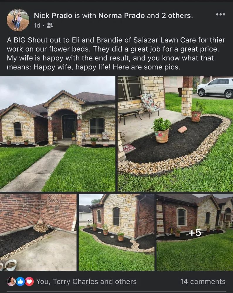 Affordable yard maintenance in Kingsville, TX - Salazar Lawn Care
