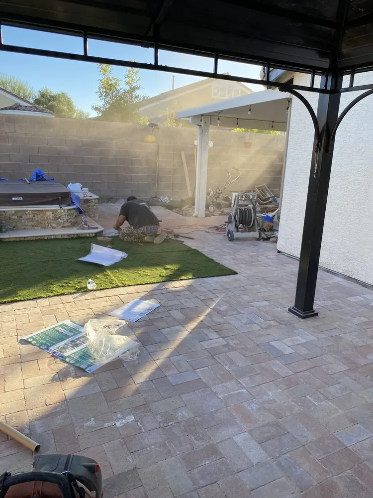 Professional lawn mowing service in North Las Vegas, NV by Salazar Lawn Maintenance