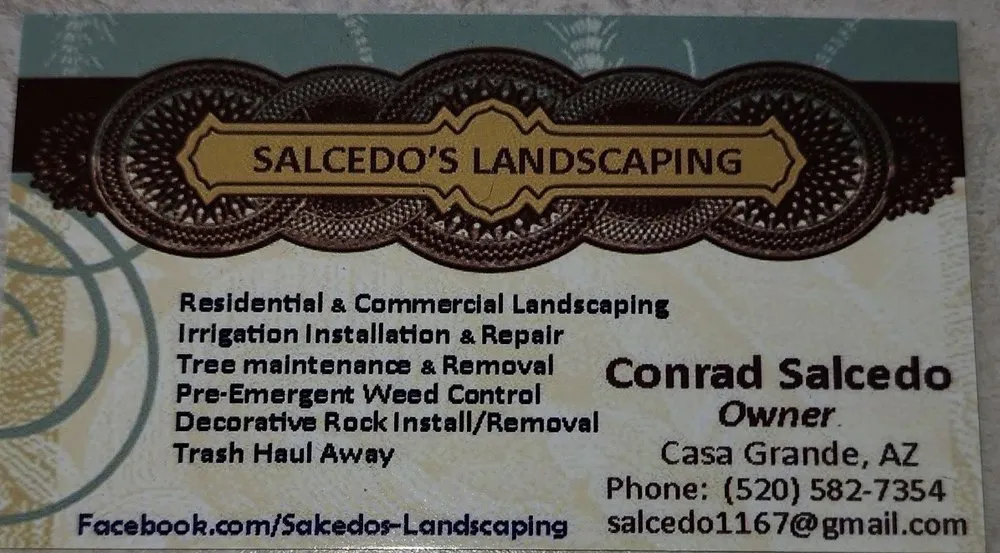 Top-rated lawn mowing service in Casa Grande, AZ - Salcedo's Landscaping