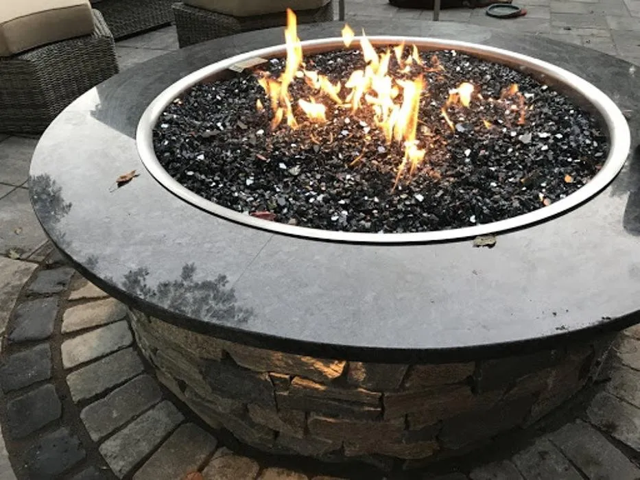 Custom outdoor landscaping in Walpole, MA by SalCorp Landscaping & Construction