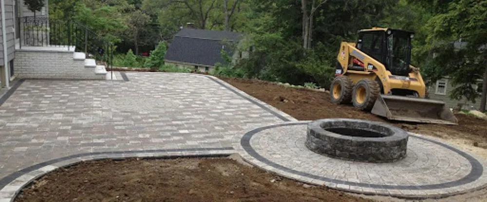 Affordable lawn mowing service with custom design in Walpole, MA by SalCorp Landscaping & Construction