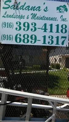 Saldana Landscape & Maintenance Logo