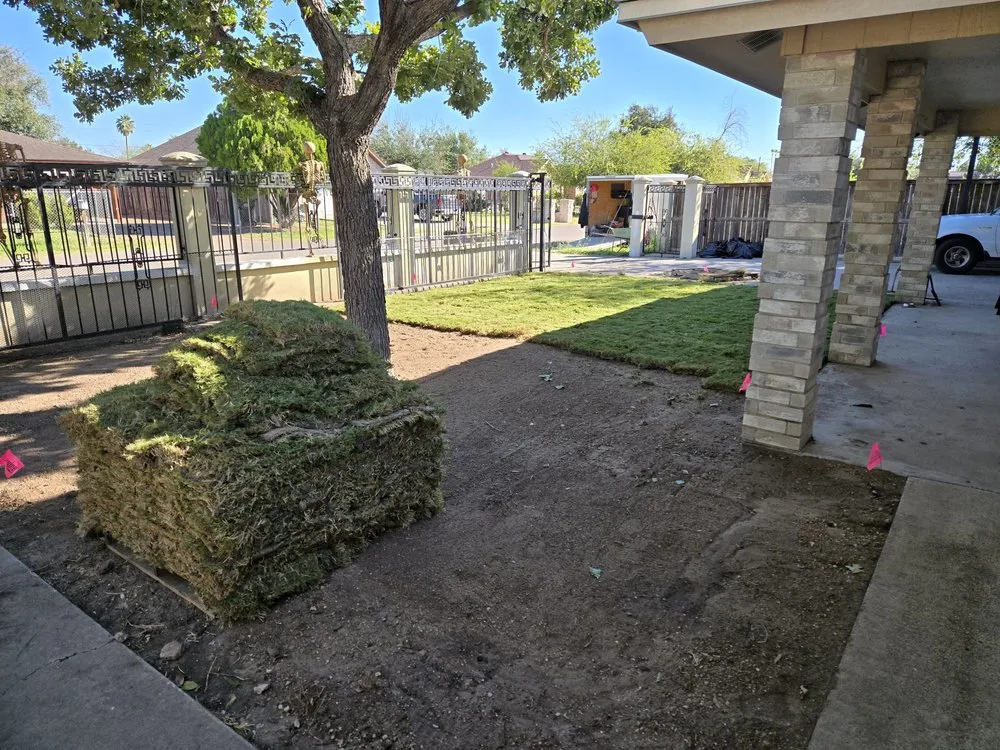 Professional lawn mowing service experts serving Edinburg, TX - Saldana Pro