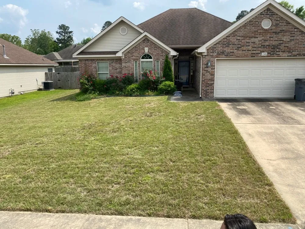 Custom outdoor landscaping in Bryant, AR by Salem Lawn Care Service