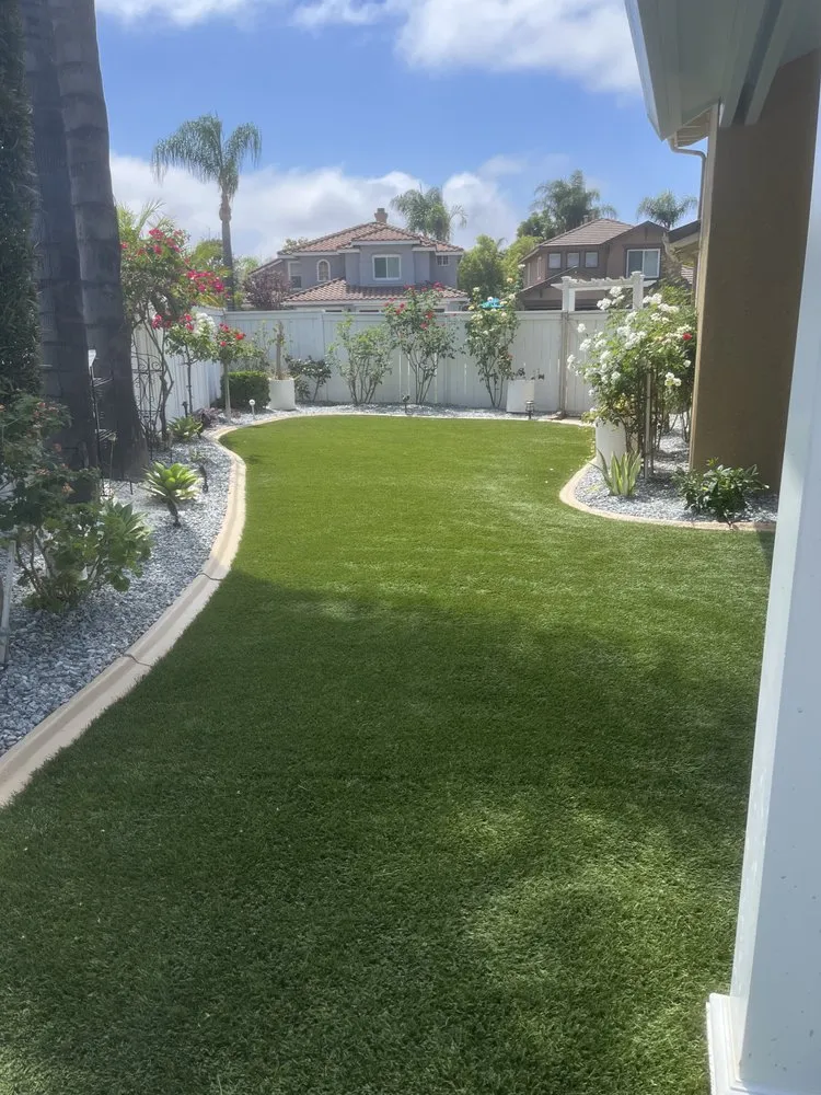 Local garden landscaping for homes in Anaheim, CA by Salinas Landscaping