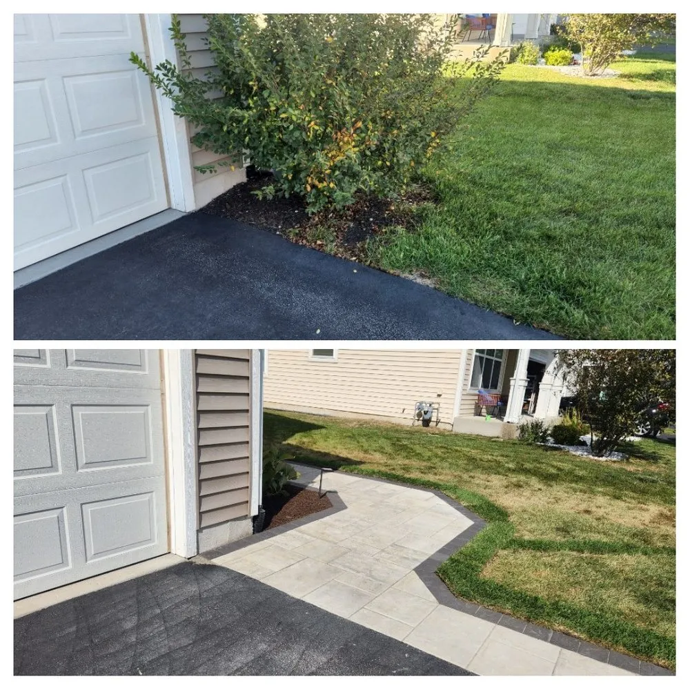 Professional garden landscaping in West Chicago, IL by Salinas Landscaping