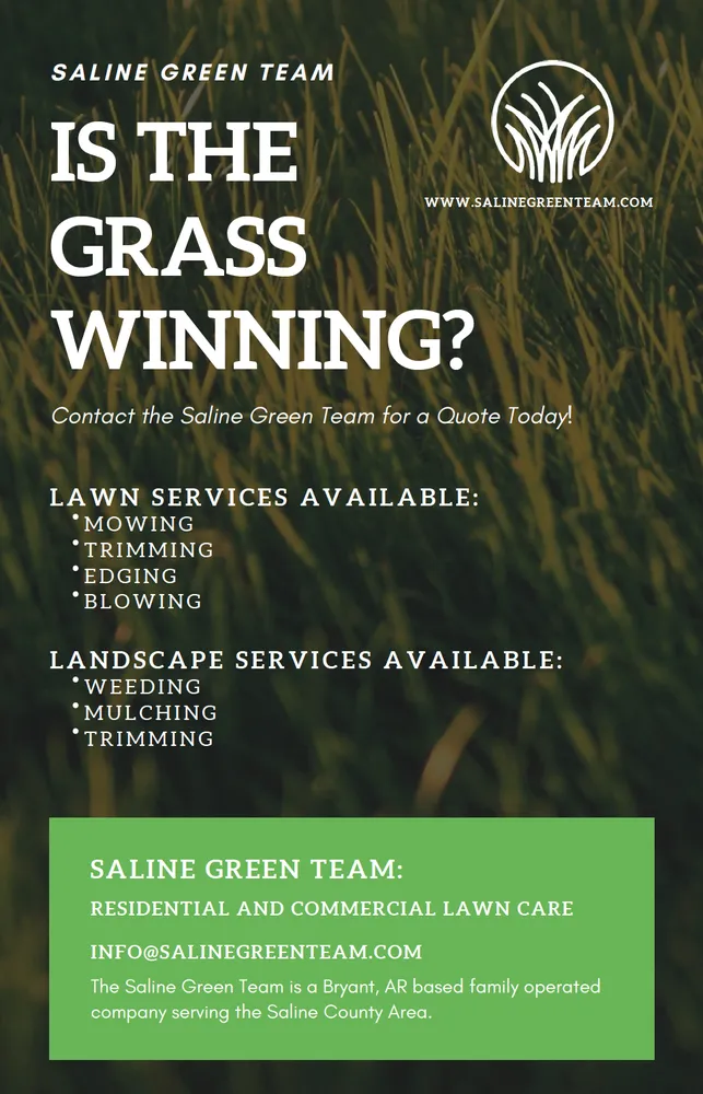 Custom yard maintenance in Bryant, AR - Saline Green Team