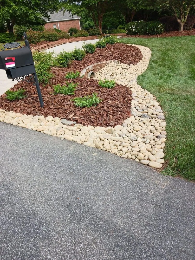Professional residential landscaping for outdoor upgrades in Kernersville, NC by Salmeron Lawn Service