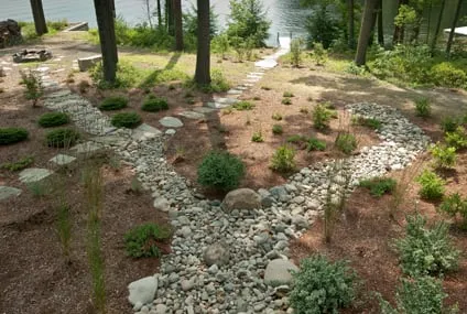 Professional lawn mowing service with custom design across Berwick, ME - Salmon Falls Nursery & Landscaping