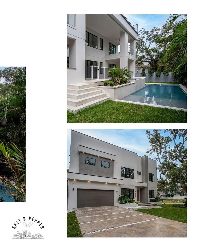 Expert residential landscaping in Sarasota, FL by Salt & Pepper Construction